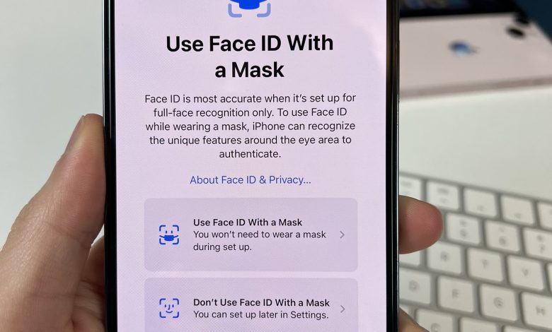 Photo of Face ID brings support for unlock without removing the mask